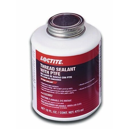 Loctite Thread Sealant with PTFE - 16 oz. Brushtop Can 1533652